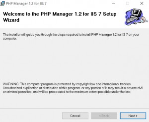 PHPManagerError10_5