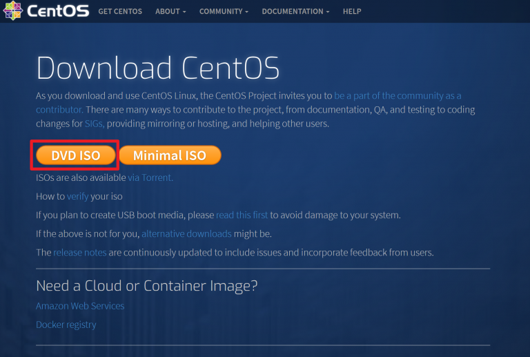 centos 7 server iso