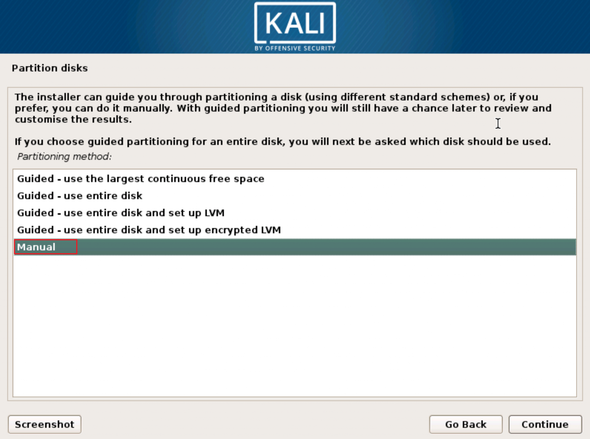 How to Manually Partition and Encrypt (Kali) Linux IT Blog