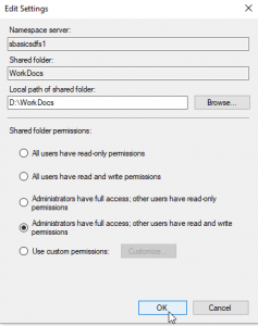 Server Basics 12: How to configure network file share (DFS) | IT Blog