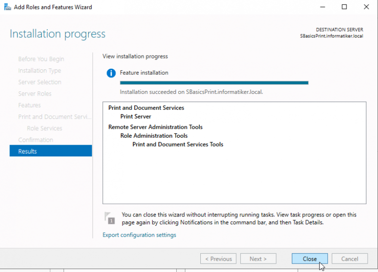 Server Basics 13 Create Print Server IT Blog