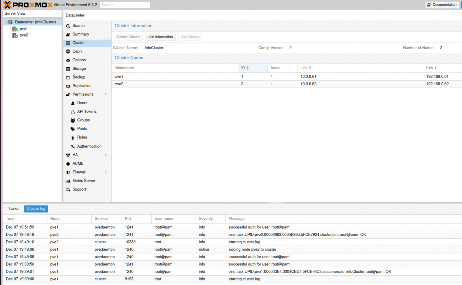 How to setup Proxmox Cluster/HA | IT Blog