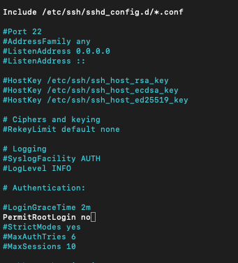 Etc ssh