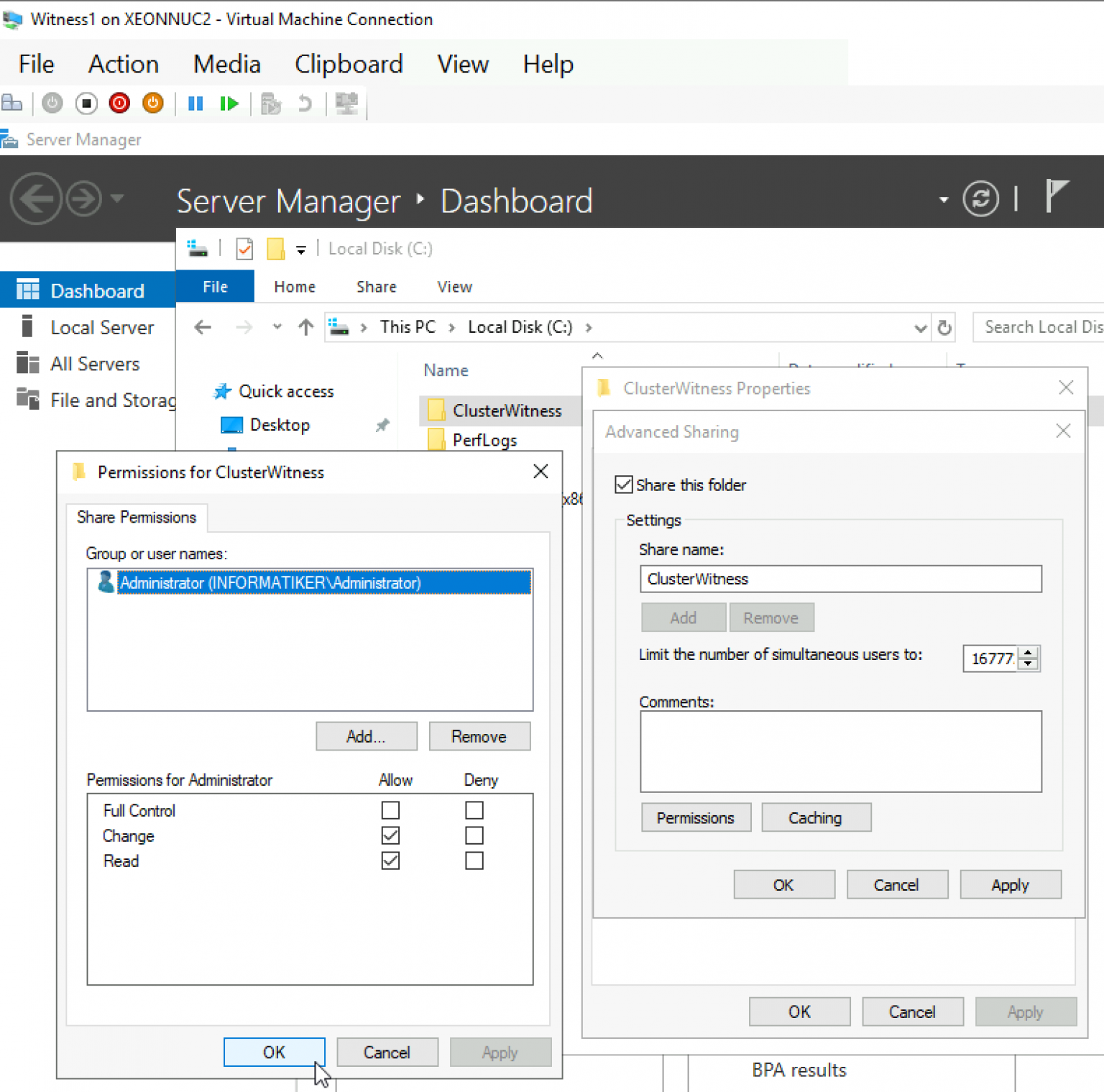 Create Failover Cluster in Windows Server 2019 | IT Blog